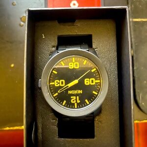 Like new! Corporal Stainless Steel Nixon Watch